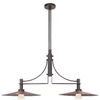 Island/Pool Table-2 Light Bar - 98117 - Light Center (The)