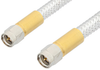 SMA Male to SMA Male Cable 12 Inch Length Using PE-SR401FL Coax, RoHS - PE34188LF-12 - Pasternack