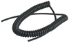 Retractile Cord 4 Conductor 23Awg 3M Extend 300V; Cable Shielding Alpha Wire - 98B9490 - Newark, An Avnet Company