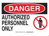 Admittance Signs - 131637 - Brady Corporation