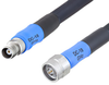 Handheld RF Analyzer Rugged Phase Stable Cable N Male to TNC Female Cable 60 Inch Length Using PE-FF430 Coax, RoHS - PE3C4011-60 - Pasternack
