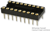 Dip Socket, 18 Position, Through Hole; No. Of Contacts Te Connectivity - 16M3189 - Newark, An Avnet Company