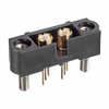 2 Pos. Male SIL Coax Vertical Throughboard Conn. Jackscrews - M80-MV312M3-02 - Harwin Plc
