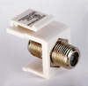 Rf Coax Adapter, Keystone, F Jack-F Jack; Convert From Coax Type Datacomm Electronics - 80R4789 - Newark, An Avnet Company