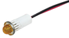 Panel Indicator, 12.7Mm, Amber, 125Vac; Led Color Vcc (Visual Communications Company) - 98Y9977 - Newark, An Avnet Company
