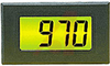 Voltmeter, Digital; Voltmeter Meter Type; LCD; 0.75 in.; 9 VDC (Typ.) - 70101370 - Allied Electronics, Inc.