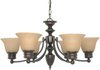 60-1274 Mid. Chandeliers-Glass Up - 754709 - Capital Lighting, Inc.