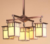 HCH-4L/4-1DTCR-AC Mid. Chandeliers-Glass Down - 475762 - Capital Lighting, Inc.