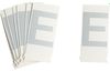 Reflective Quik-Lite Ten Packs - Upper Case - 9730-E - Brady Corporation