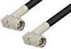 SMA Male Right Angle to SMA Male Right Angle Cable 60 Inch Length Using RG58 Coax, RoHS - PE3655LF-60 - Pasternack