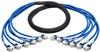 Augmented Cat6/Cat6a Pre-Terminated Copper Trunk Bundle, (6x) RJ45 (F/F), 15 ft. -- N261-015-6FF-BL - Image