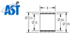Plain Bearings / Sleeve Bearings -- ASTCRG-100115-100 - Image