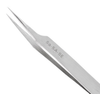 Excelta One Star Utility Tweezers 5A-SA-SE - Stainless Steel Offset Tapered Ultra Fine Point Tip - 4 1/2 in Length - EXCELTA 5A-SA-SE - R. S. Hughes Company, Inc.