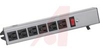 Power Strip, Mounting Ears, Circuit Breaker, 6 Outlets, 15 ft. cord - 70091725 - Allied Electronics, Inc.