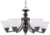 Mid. Chandeliers-Glass Up - 45618 - Light Center (The)