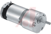 Gearmotor; 24 VDC; 0.140 A (Max.) @ No Load; 5200 RPM; 34 Oz-in. (Continuous) -- 70217716