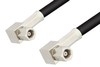 SMC Plug Right Angle to SMC Plug Right Angle Cable 24 Inch Length Using PE-B100 Coax - PE34466LF-24 - Pasternack