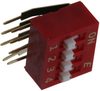 Dip Switch, Spst, 4Ckt, 0.025A, 24V, Tht; No. Of Circuits E-Switch - 15N7642 - Newark, An Avnet Company