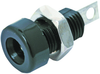 Banana Jack, Solder, Black; Gender Keystone - 94F4295 - Newark, An Avnet Company