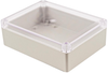 Small Enclosure, Abs, Grey/clear; Enclosure Type Hammond - 29AH0281 - Newark, An Avnet Company