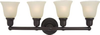Bathroom Fixtures-Four Lights - 15982 - Light Center (The)