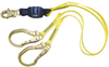 DBI-SALA Force2 Yellow Shock-Absorbing Lanyard - 6 ft Length - 840779-09781 -- 840779-09781