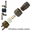 Circular Connector Assemblies - 1178-MS3126F-14-15S-ND - DigiKey