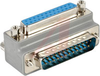 LOW PROFILE RIGHT ANGLE ADAPTER, DB25 MALE/FEMALE, CABLE EXIT 1 - 70126251 - Allied Electronics, Inc.