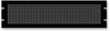 Panel, Steel, Black, 2U, Perforated; Panel Type Hammond - 96W3131 - Newark, An Avnet Company