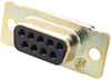 D Sub Shell, Receptacle, 9 Position, Steel; No. Of Positions Amp Te Connectivity - 83K9415 - Newark, An Avnet Company