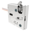 Electronic Rotary Push-to-Close Latch, Delayed Relock, Without Latch Status Microswitch, No Connector, M6 X 1.0, Steel Housing, Nickel Plated - R4-EM-72-132 - Southco