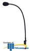 Aiphone Security Window Gooseneck Microphone -- IME-100 - Image