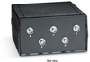 Coax BNC 4-to-1 Manual Desktop Switch - SW560A-BNC - Black Box