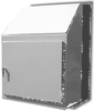 Painted Steel NEMA 12 SIngle Door CAB Style Console - C-4836CAB - EMF Company, Inc. (The)