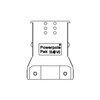 Powerpole® Pak Black Plug Housing without Latch 5 to 6 Position - 1461G2 - Anderson Power Products