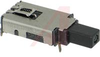 Switch, Pushbutton, Right Angle, Illuminated Latching, Push-Push, Green LED - 70128186 - Allied Electronics, Inc.