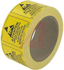 Label; 3 in.; Reusable; Yellow with Black Printing; 2 x 2 in. - 70213813 - Allied Electronics, Inc.