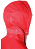 Ansell 66-664 Red Universal Polyester Chemical-Resistant Hood - Sawyer-Tower Width - 076490-66414 -- 076490-66414 - Image