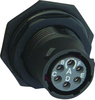 Jam Nut Connector Receptacle, Size 14, 19 Position, Panel; Product Range Souriau-Sunbank/eaton - 14P5014 - Newark, An Avnet Company