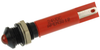 Panel Mount Indicator, Led, 8Mm, Red, 2V; Led Color Apem - 16R0157 - Newark, An Avnet Company