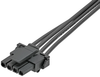 Cable Assy, 4Pos, Rcpt-Rcpt, 3.3Ft; Connector To Connector Molex - 82AC4679 - Newark, An Avnet Company