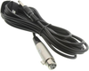 Microphone Cable, 15Ft, Black; Connector Type A Shure - 97C8091 - Newark, An Avnet Company