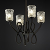 GLA-8910-16-CLRT-DBRZ Mid. Chandeliers-Glass Up - 670948 - Capital Lighting, Inc.