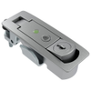 Compression Latch, Lever Latch, Key Locking, 1-8mm Panel, 1-18mm Grip, Sealed, Zinc Alloy, Chrome Plated, Textured - C2-A42-21-3 - Southco