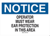 Ear Protection Sign - 25495 - Brady Corporation