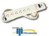 Leviton 6-Outlet Plug Strip with On/Off switch -- 5300-PS - Image
