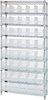 Open Wire Shelving, 9Shelves, 40Bin, Clr; Shelving Unit Type Quantum Storage - 42AC8583 - Newark, An Avnet Company