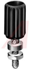 Post, Binding; Screw; 15 A; 1000 VAC; Brass; Nylon; Red; #6-32; - 70183189 - Allied Electronics, Inc.