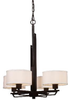 65022-4 Mid. Chandeliers-Drum Shades - 690322 - Capital Lighting, Inc.