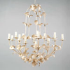Compiegne Leaf Chandelier - CLA65/I - Vaughan Designs, Inc.